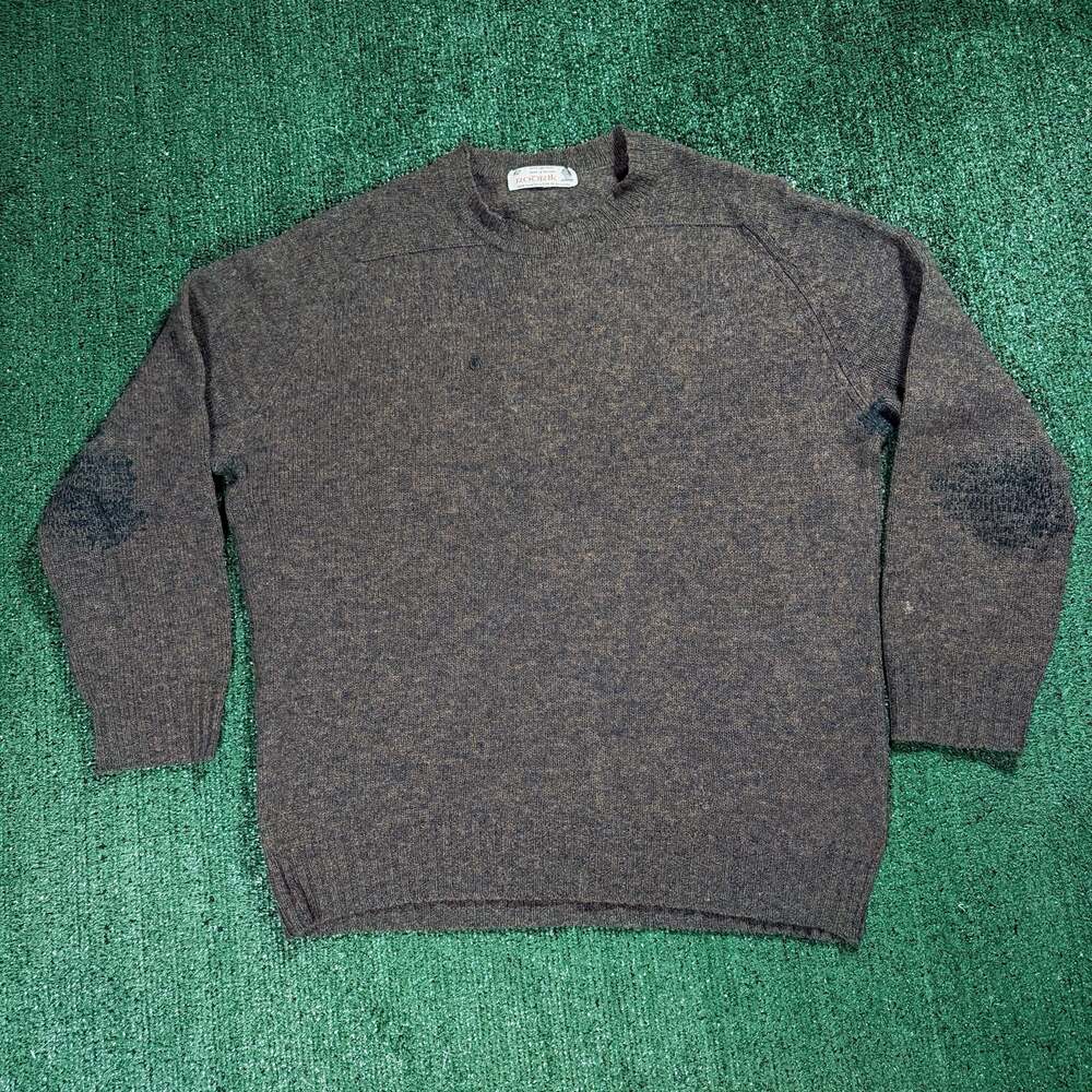 Vintage Roorik Pure New Wool Crewneck Sweater Mens XL